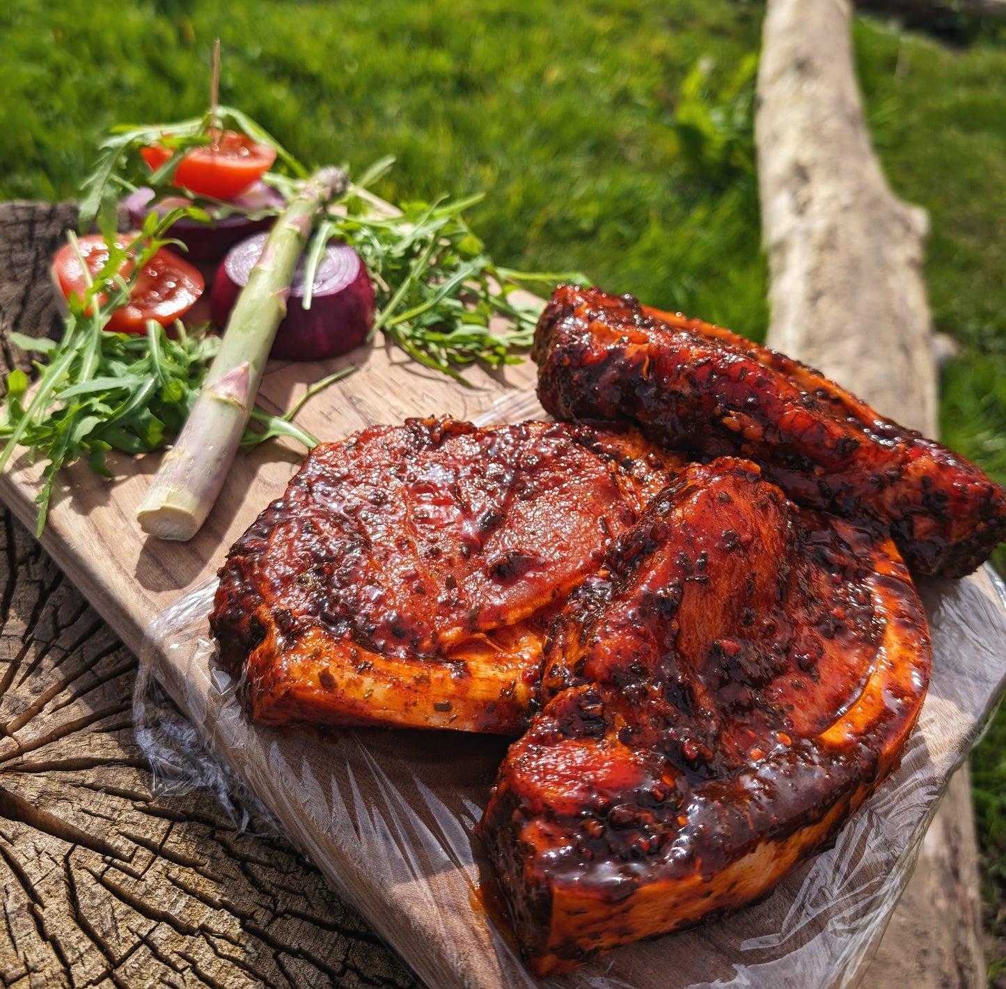 Jerk Pork Loin Steak