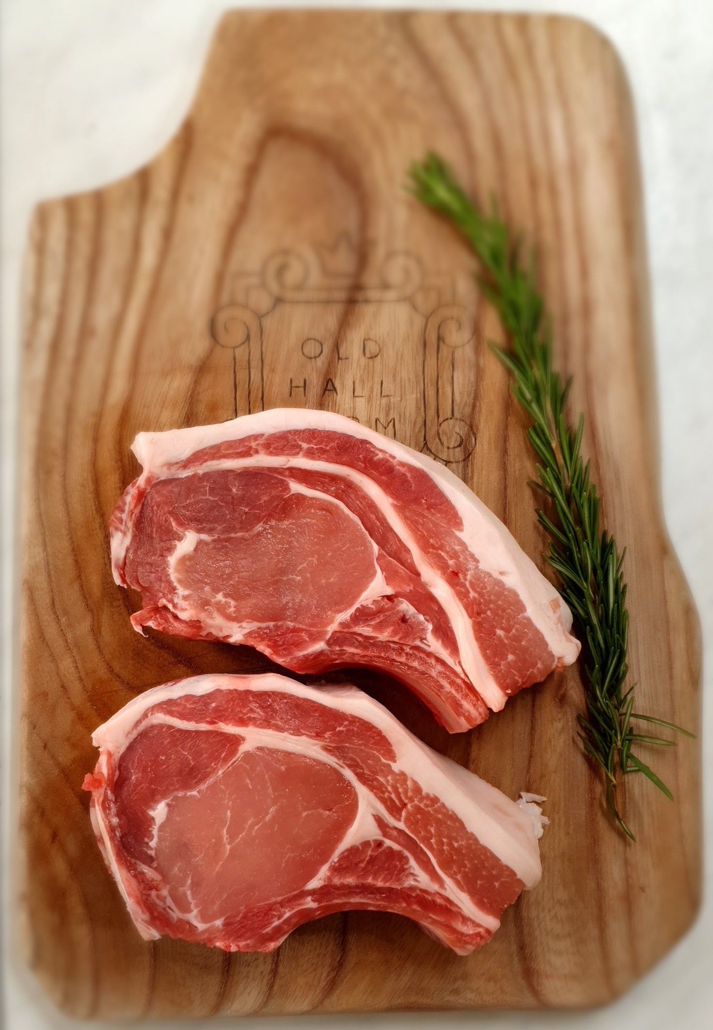 Rare Breed Pork Chops x 2 (800g)