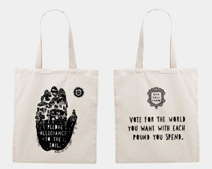 'I pledge allegiance to the soil' Tote Bag