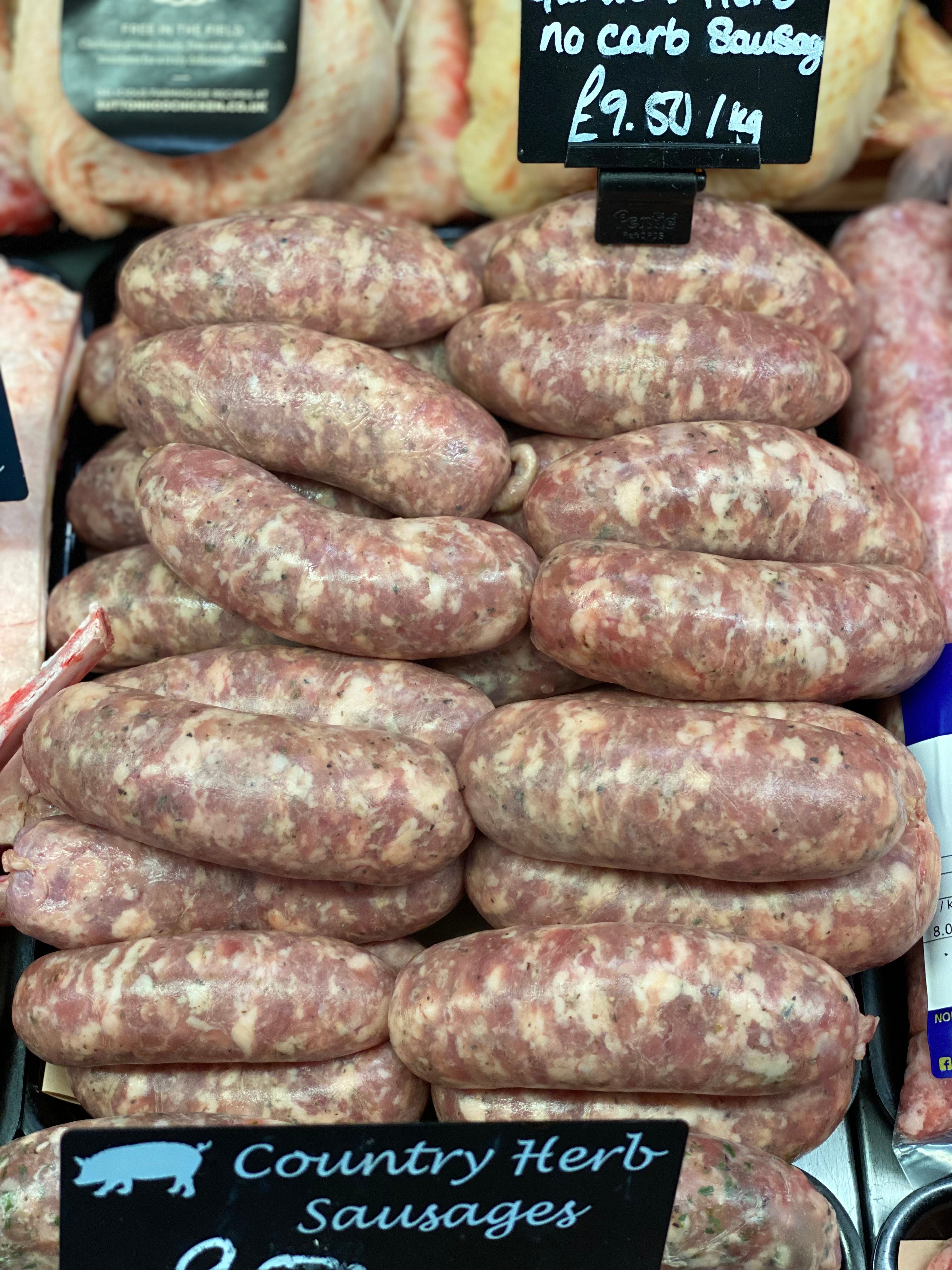 Low on sale carb sausages