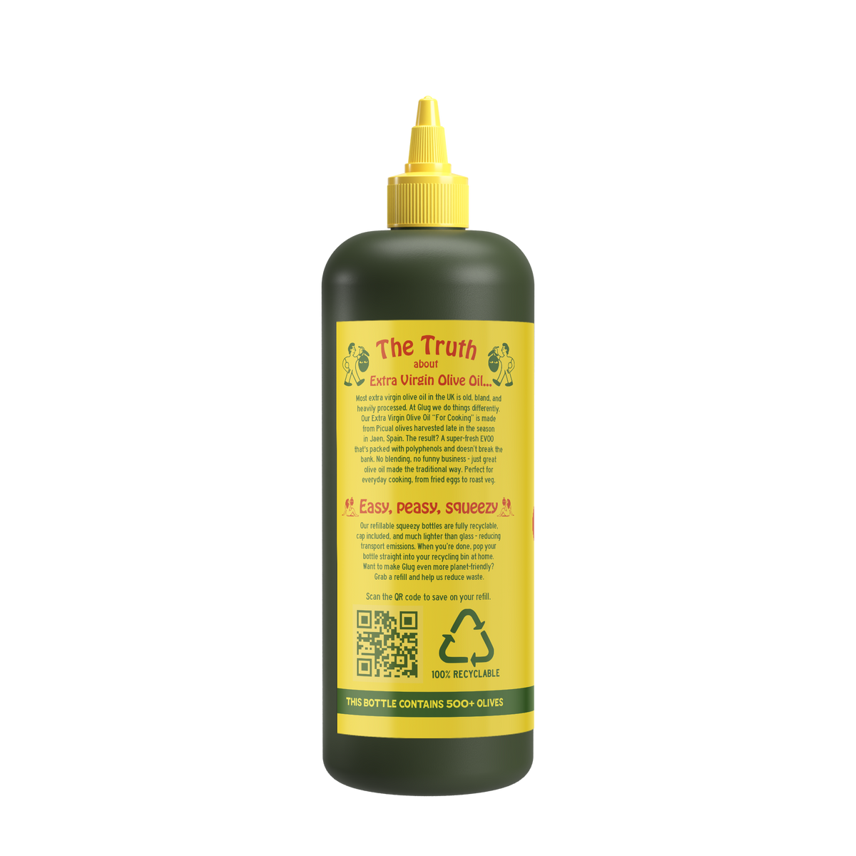 Glug Extra Virgin Olive Oil for Cooking 750ml