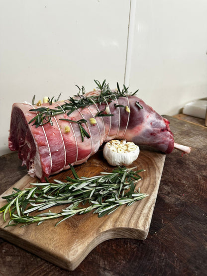 Leg of lamb - ready to roast!