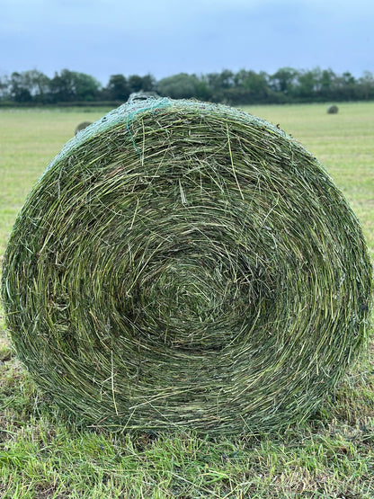 Hay bale donation