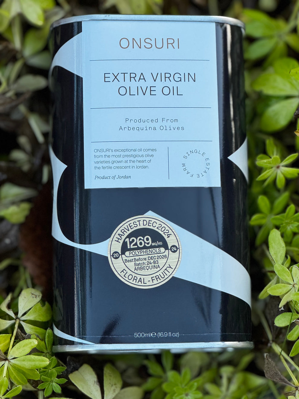 ONSURI Extra Virgin Olive Oil - Arbequina Olives – Old Hall Farm