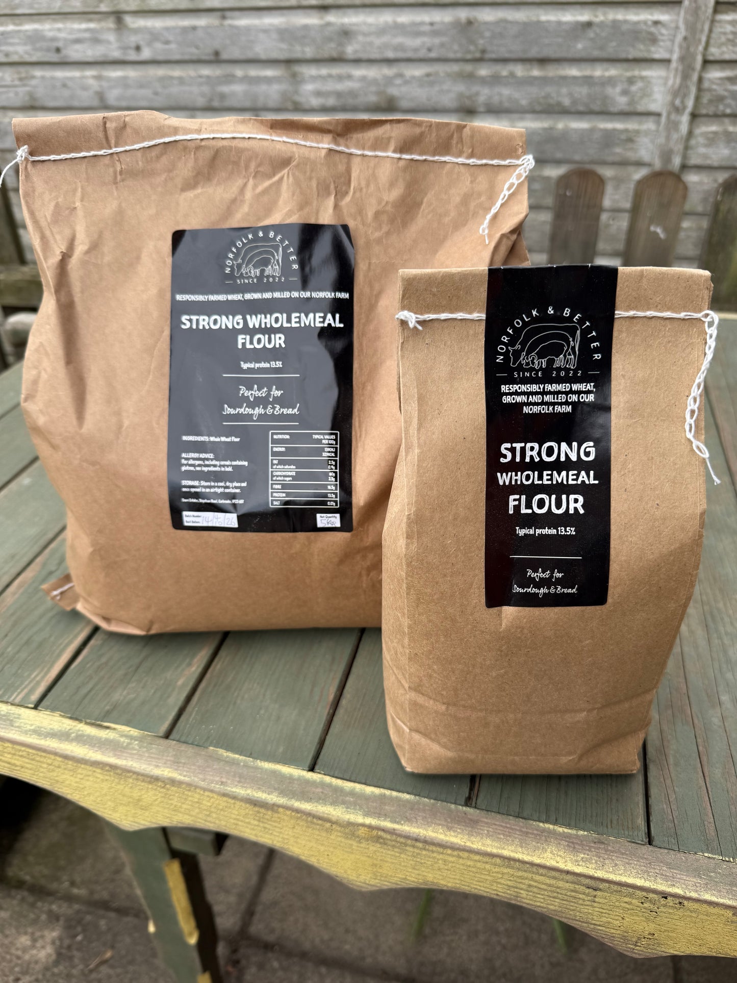 Strong Wholemeal Flour - Norfolk & Better (1.5KG)