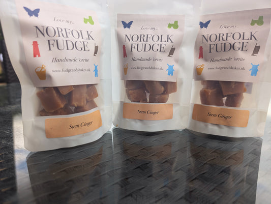 Love My Norfolk Fudge - Stem Ginger