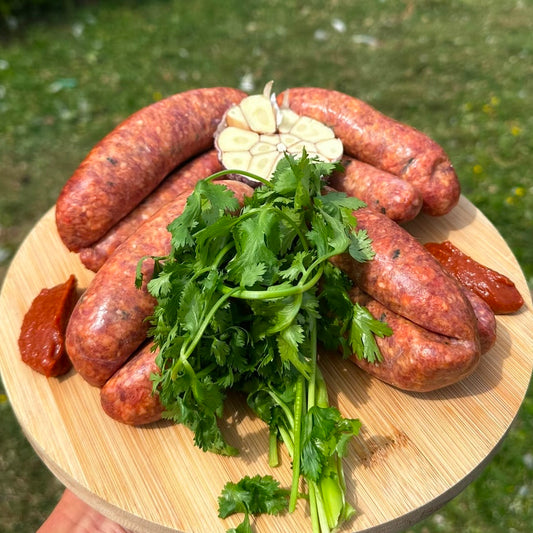Moroccan Lamb Sausages