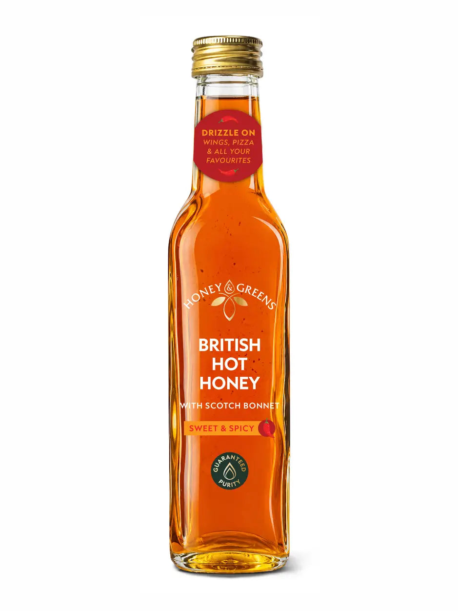 Honey & Greens British Hot Honey 240g