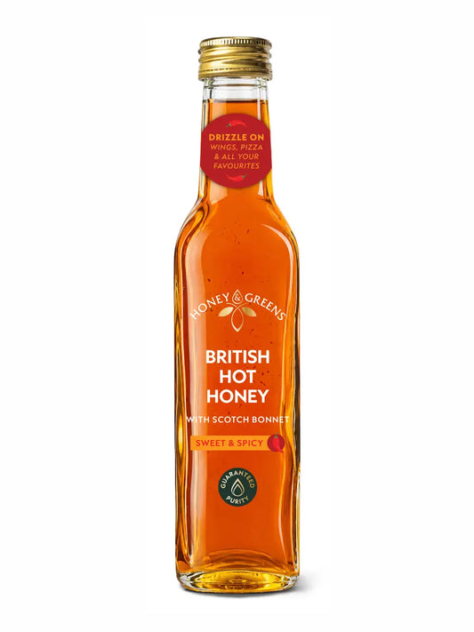 Honey & Greens British Hot Honey 240g
