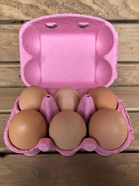 6 Pastured Eggs (soya free)