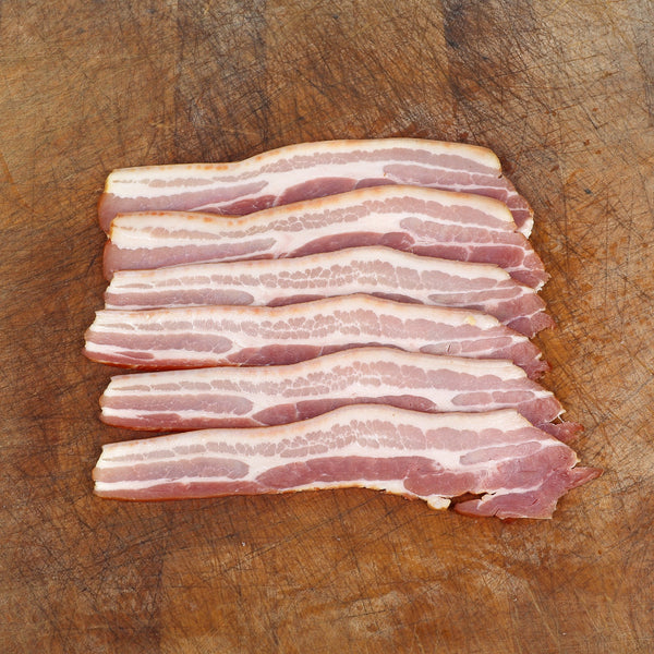500g Rare Breed Streaky Bacon