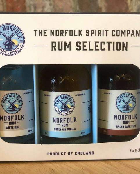 Norfolk Spirit Company Rum Liqueur Selection 3 Pack