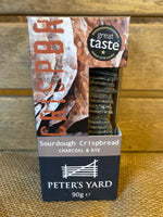 Peter's Yard Charcoal and Rye Sourdough Crispbread