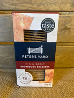 Peter's Yard Fig and Spelt Sourdough Crackers