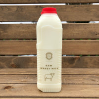 Raw Jersey Milk Skimmed 1L