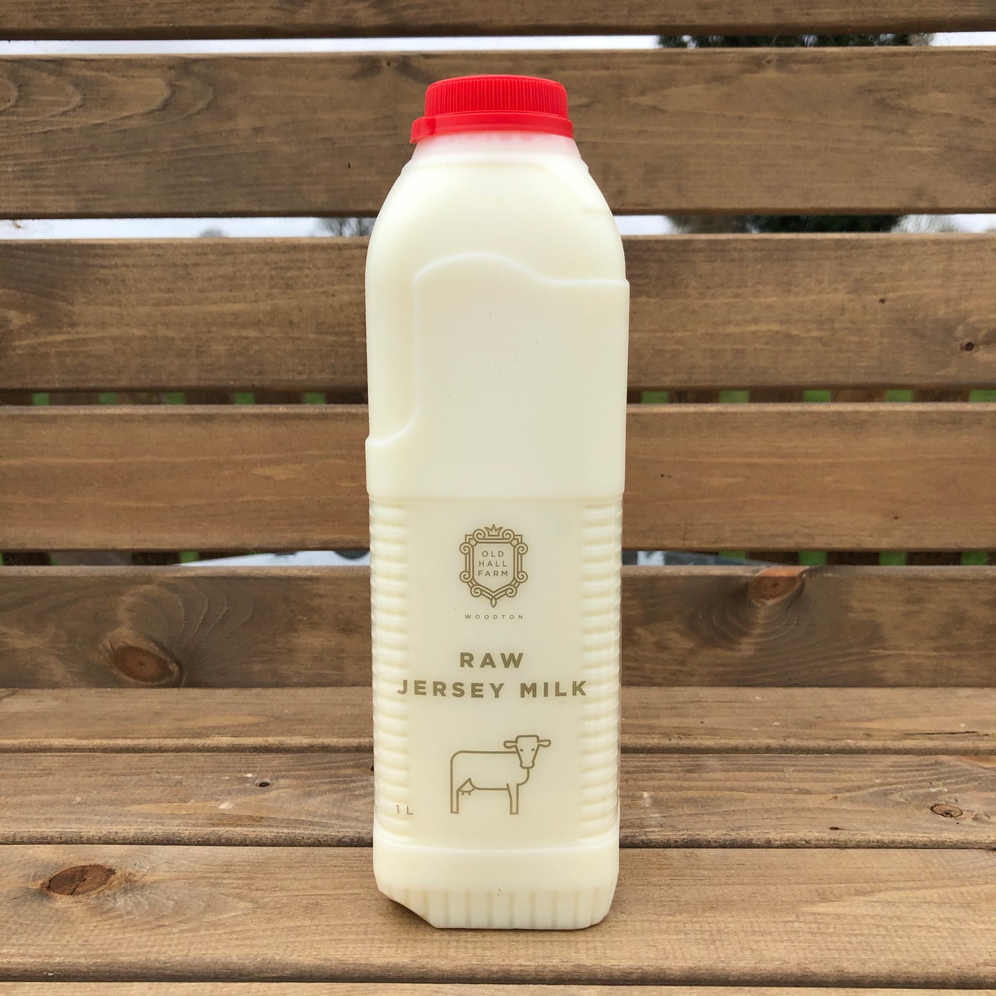 6L Skimmed Raw Jersey Milk including p&p